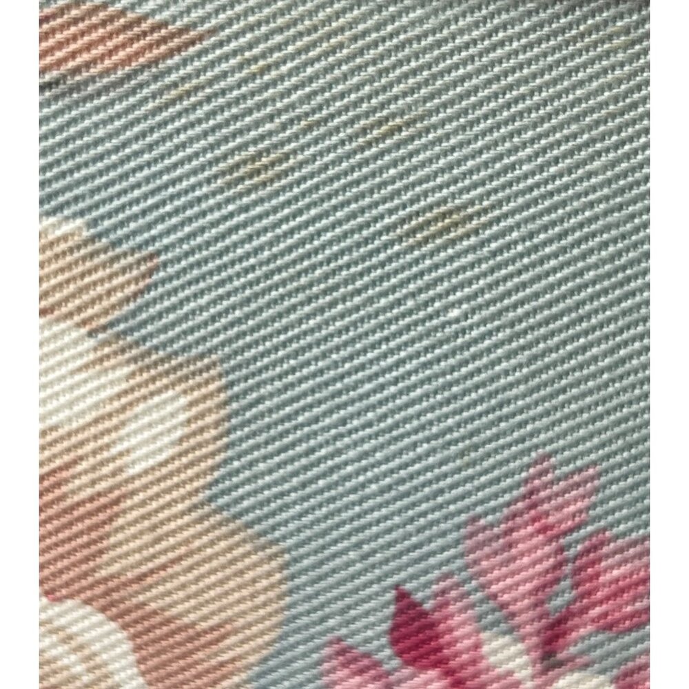 Ralph Lauren Floral Crossbody Vintage  Bag With Leather Trim & Adjustable Strap - Picture 8 of 16